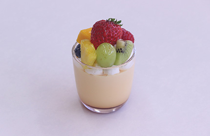 プリンアラモード