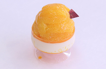 オレンジ&チーズケーキ
